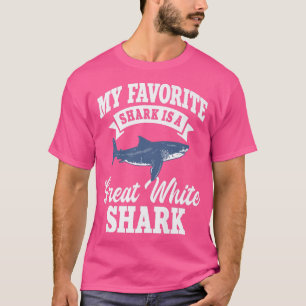 Großer Weißer Hai Favorit Größter Raubfisch Z T-Shirt