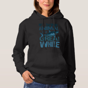 Großer Weißer Hai Größter Raubfisch Mein Geist Hoodie