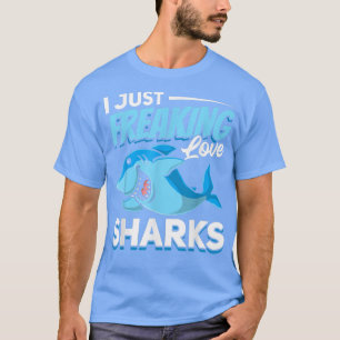 Großer Weißer Hai Lover I Nur Liebe Hai frieren T-Shirt