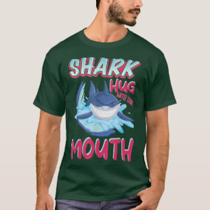 Großer Weißer Hai Umarmung Größter Raubfisch Biolo T-Shirt