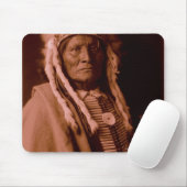 Großer Weißer Mann - Cheyenne Mousepad (Mit Mouse)