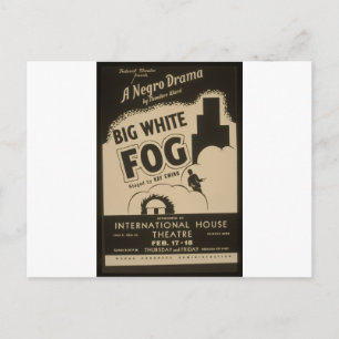 Großer Weißer Nebel Postkarte
