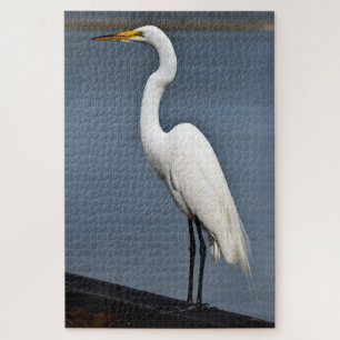 Großer Weißer Reiher Puzzle
