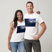 Großer weißer T - Shirt (Unisex)