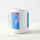 Großer Wellen-Surfer ©2008 Waren Kaffeetasse (Vorderseite Links)