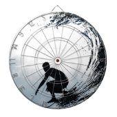 Großer Wellen-Surfer Dartscheibe (vorne)
