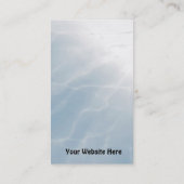 Großer Wellen-Surfer Visitenkarte (Rückseite)