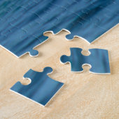 Großer Wellenbruch des blauen nassen Pazifischen Puzzle (Seite)