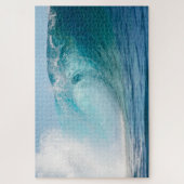 Großer Wellenbruch des blauen nassen Pazifischen Puzzle (Vertikal)