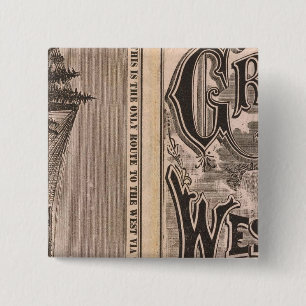 Großer Western Button