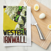 Großer Western nach Cornwall Handtuch (Viertel Falte)