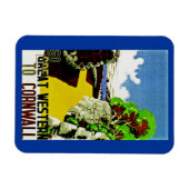 Großer Western nach Cornwall Magnet (Horizontal)