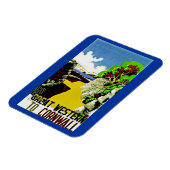 Großer Western nach Cornwall Magnet (Linke Seite)