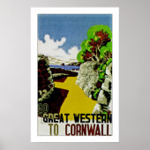 Großer Western nach Cornwall Poster (Vorne)