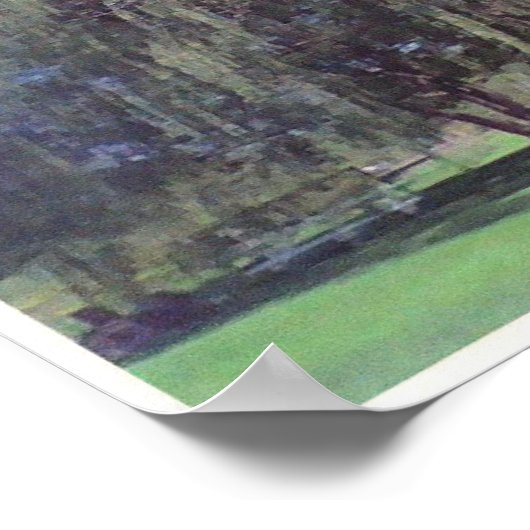 Großer Wildbaum Poster (Ecke)