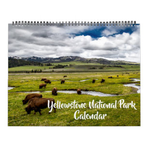 Großer Yellowstone-Park-Kalender Kalender