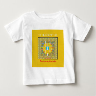 Größere Bilderkunst Baby T-shirt