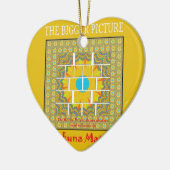 Größere Bilderkunst Keramik Ornament (Links)