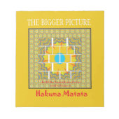 Größere Bilderkunst Notizblock (Vorderseite)