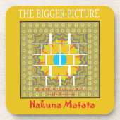 Größere Bilderkunst Untersetzer (Vorderseite)