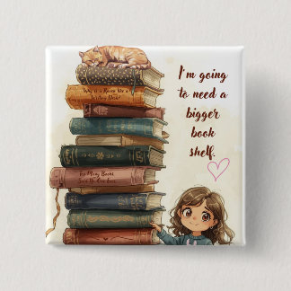 Größere Bücherregal-Taste Button