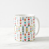 Größere farbige Pfeile Kaffeetasse (VorderseiteRechts)