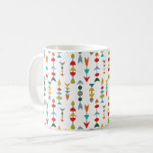 Größere farbige Pfeile Kaffeetasse (Vorderseite Links)