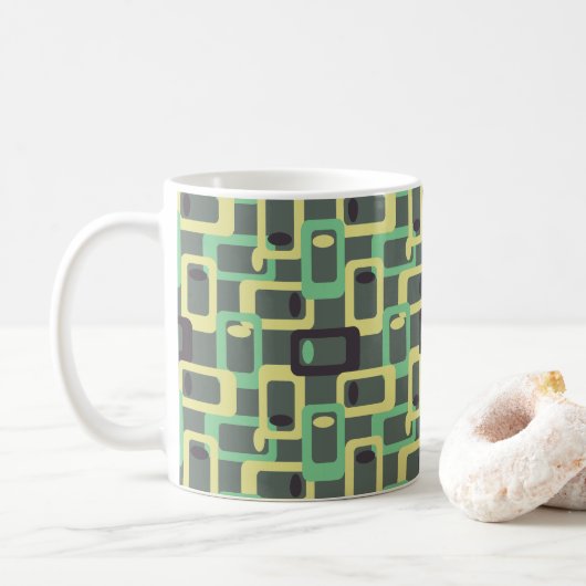 Größere Graukettenverbindung Kaffeetasse (Mit Donut)