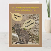 GRÖSSERE KARTE VON GRUPPE/SPASS/CAT (Vorderseite)