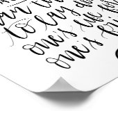 Größere Liebe hat niemand als dieses Poster (Ecke)