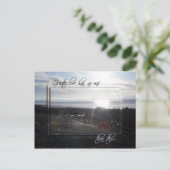 Größere Liebe hat niemanden Postkarte (Stehend Vorderseite)