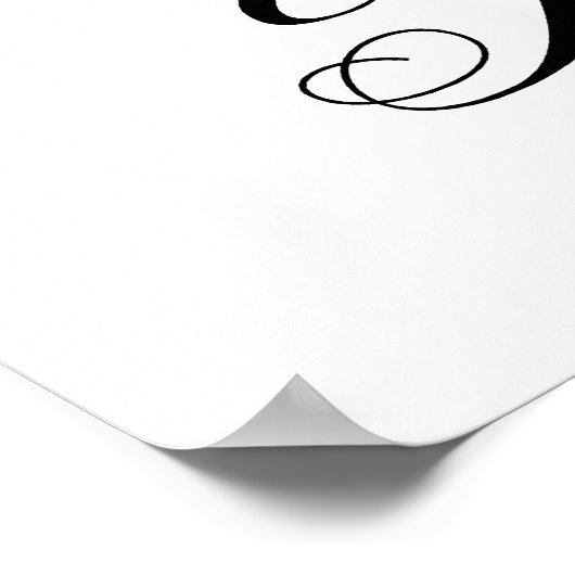 Größere Liebe Poster (Ecke)