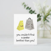 größere Person Postkarte (Stehend Vorderseite)