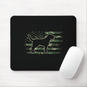 Größere Schweizer Berg-Tarnung Amerikanische Flagg Mousepad (Mit Mouse)