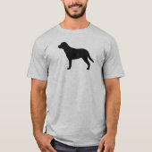 Größere Schweizer GebirgshundeSilhouette T-Shirt (Vorderseite)