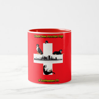 Größere Schweizer Hunde der SWPA 11 oz Tasse