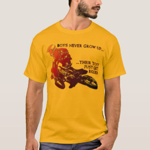 Größere Spielzeuge Dirt Bike Motocross Lustiges Sh T-Shirt