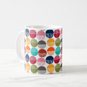 Größere Streifen und Solids Kaffeetasse (Vorderseite Links)