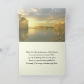 Größere Werke sollen er tun, John 14 12 Bibelverse Karte (Innenseite)