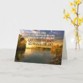 Größere Werke sollen er tun, John 14 12 Bibelverse Karte (Gelbe Blume)