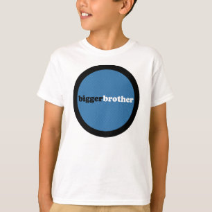 Größerer Bruder-Blau-Kreis T-Shirt