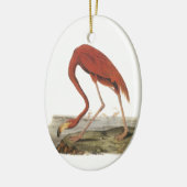 Größerer Flamingo, John Audubon Keramikornament (Links)