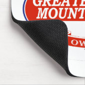 Größerer Schweizer Gebirgshund Mousepad (Ecke)