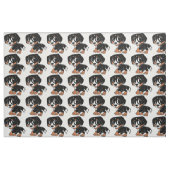 größerer Schweizer GebirgshundeCartoon Stoff (Fat Quarter (45,7 x 55,9 cm))