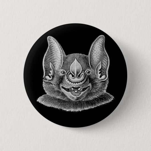 Größerer Stange-gerochener Schläger Button (Vorderseite)