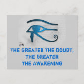 Größeres Erwachen der Postkarte (Vorderseite)