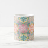 Größeres Gemustertes Kaleidoskop Kaffeetasse (Mittel)