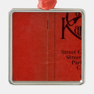Größeres Kansas City Ornament Aus Metall