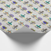 Größeres Manchester Geschenkpapier (Ecke)