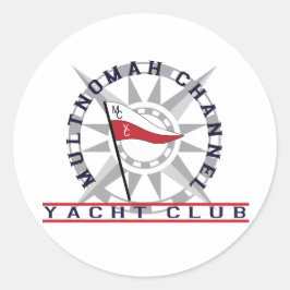 Großes 3" Aufkleber, Set von 6 pro Seite Runder Aufkleber